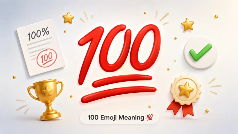 100 emoji meaning