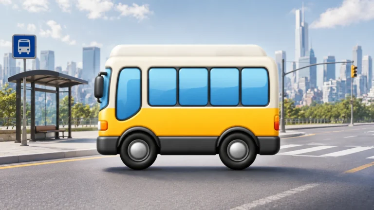 bus emoji