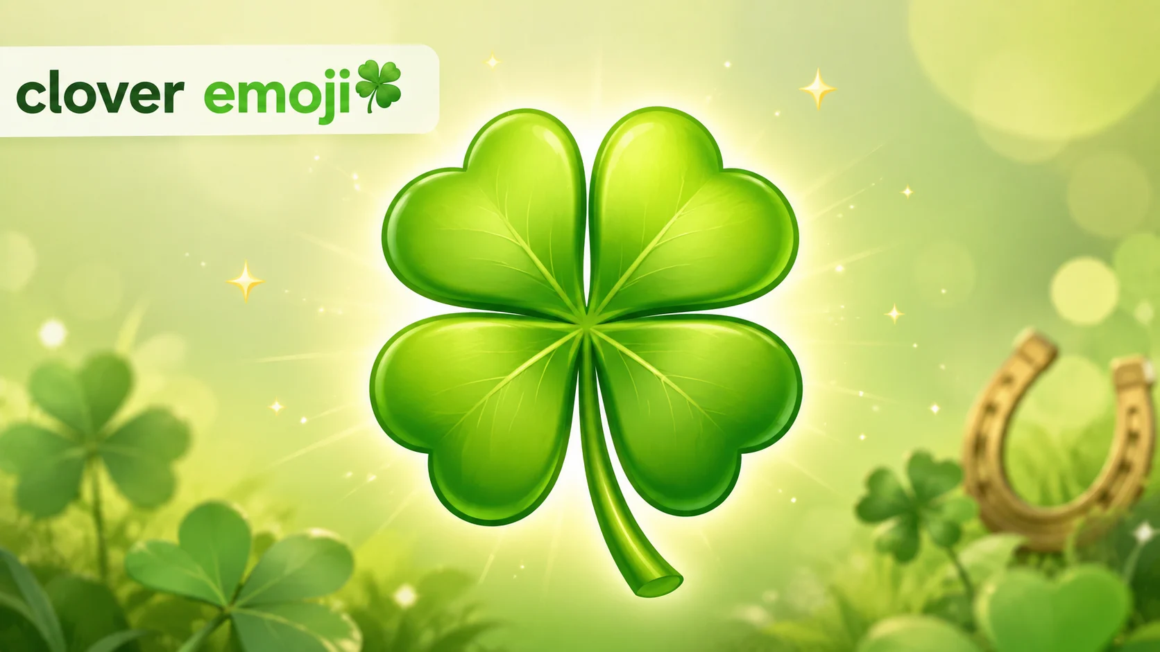 clover emoji
