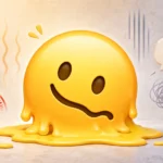 disintegrating emoji