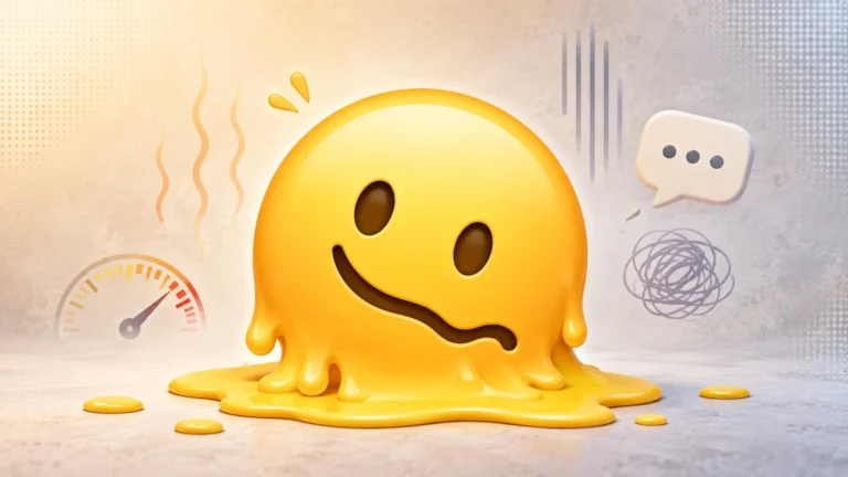 disintegrating emoji