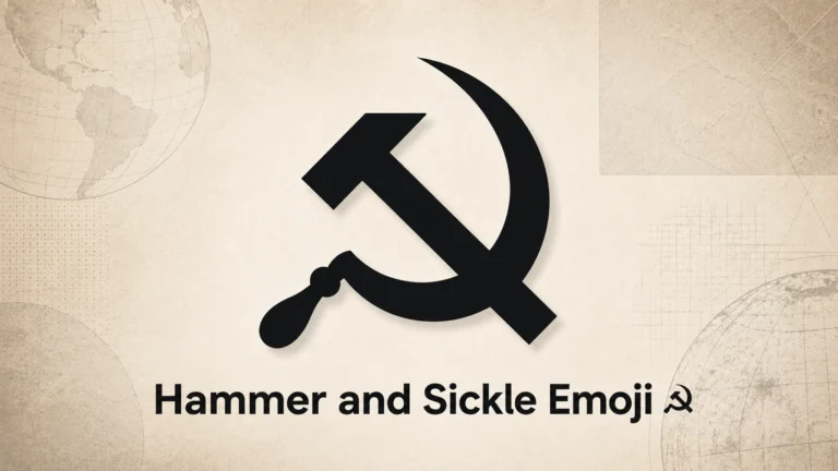 hammer and sickle emoji