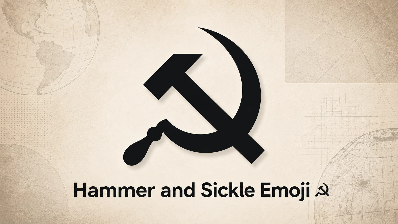 hammer and sickle emoji