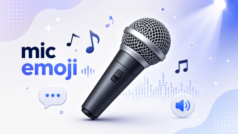 mic emoji