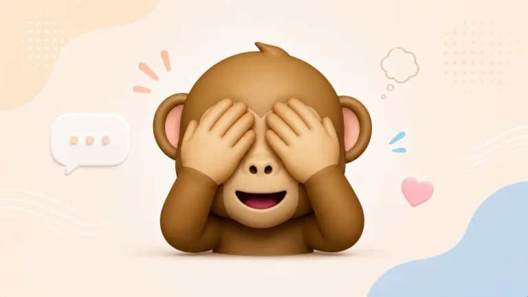 monkey covering eyes emoji
