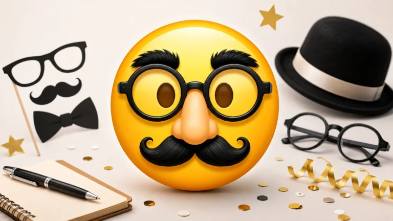 mustache emoji