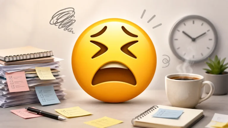 tired emoji face