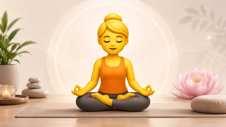 yoga emoji