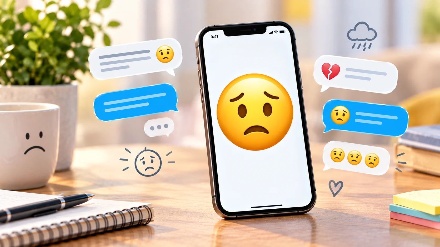 concerned emoji