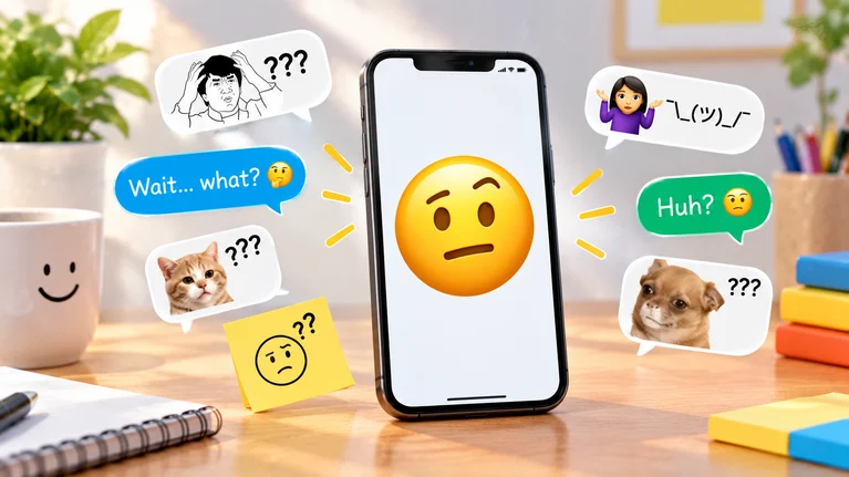 confused emoji meme