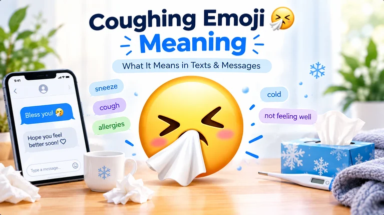 coughing emoji
