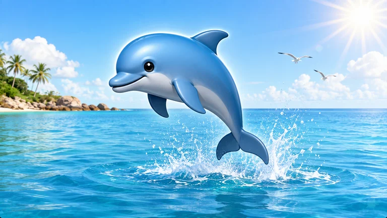 dolphin emoji