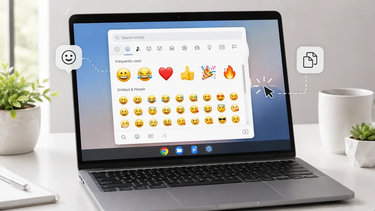 emoji on chromebook