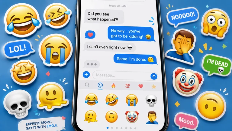 funny emoji stickers for imessage