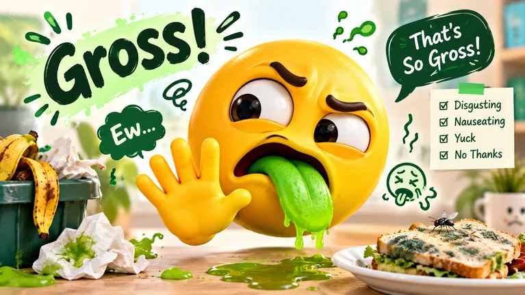 gross emoji