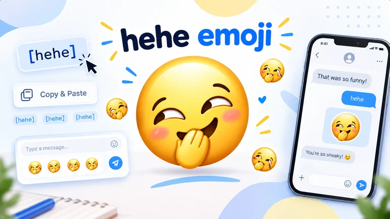 hehe emoji