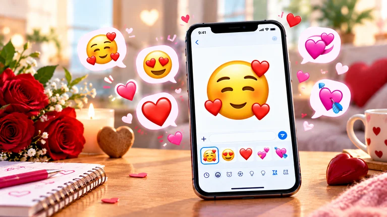 in love emoji