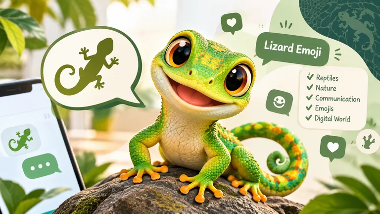 lizard emoji