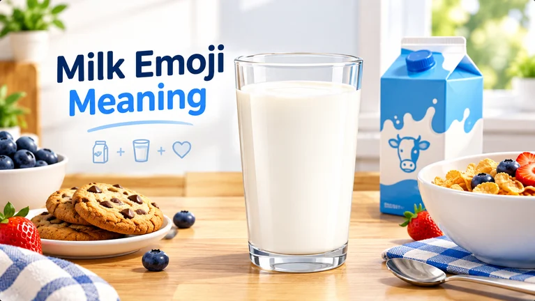 milk emoji