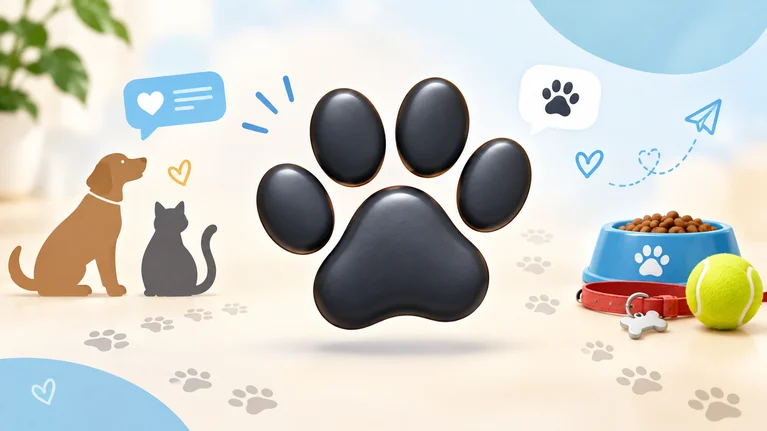 paw print emoji