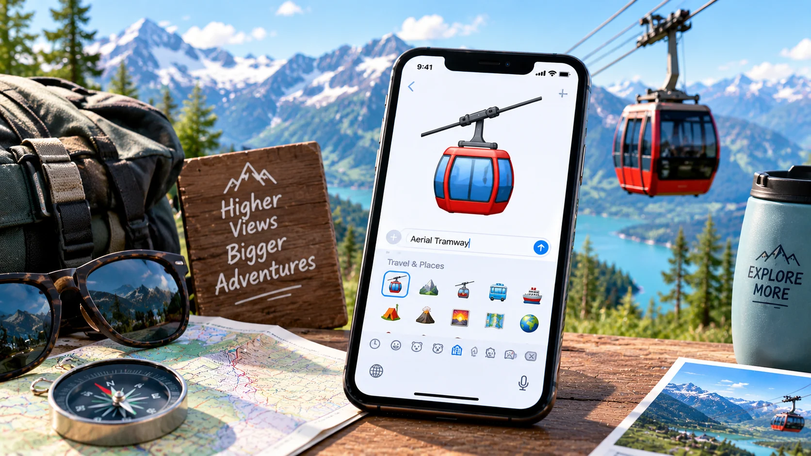 aerial tramway emoji