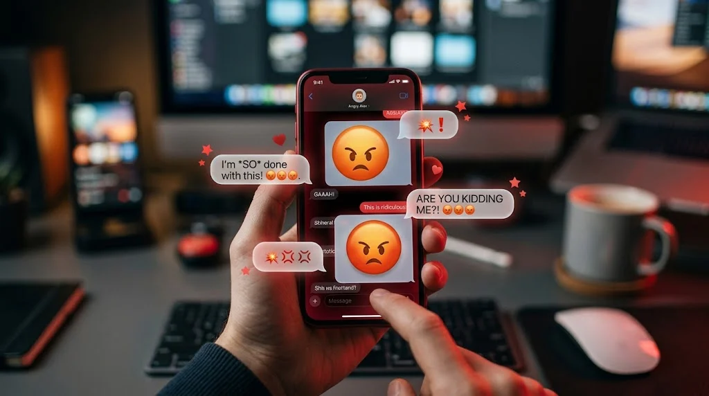 angry emoji