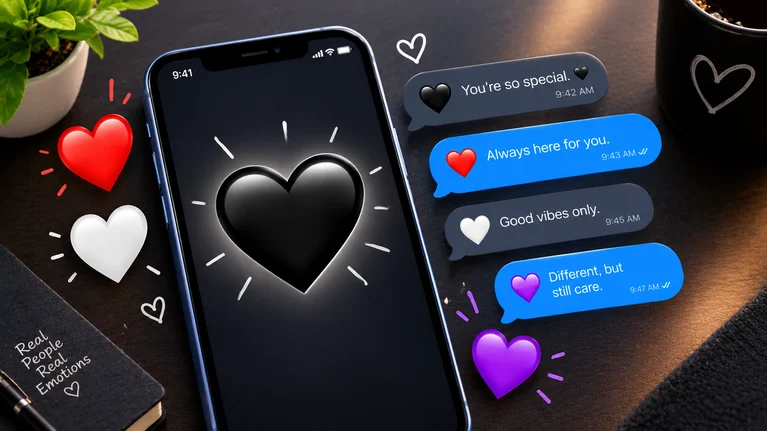 black heart emoji meaning