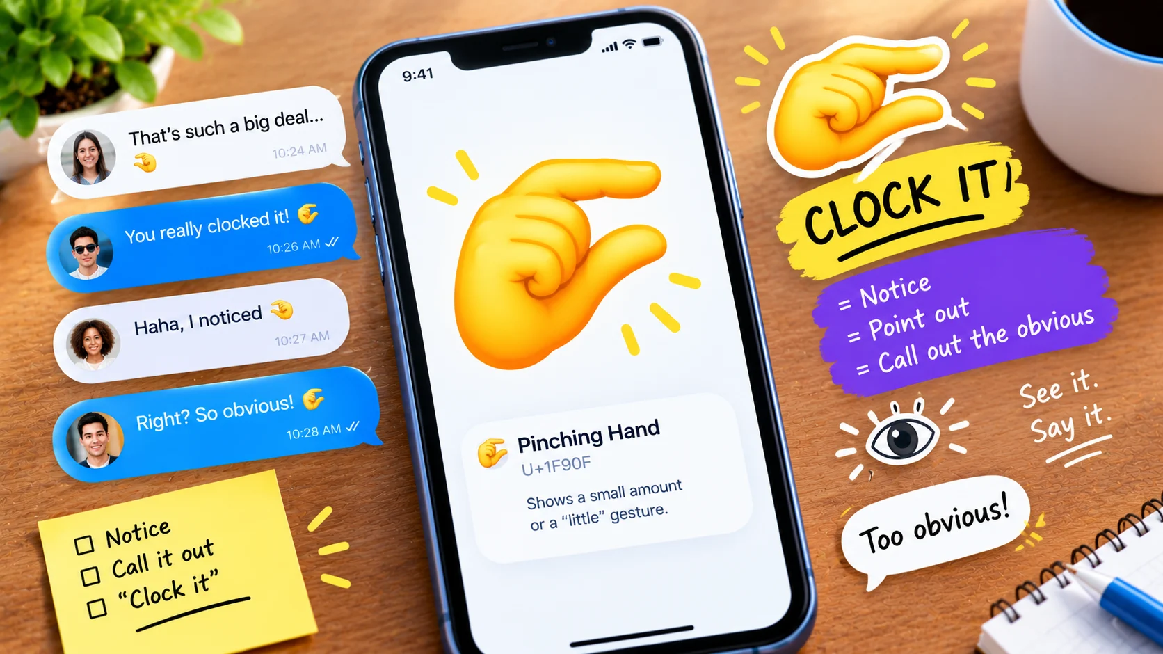 clock it emoji