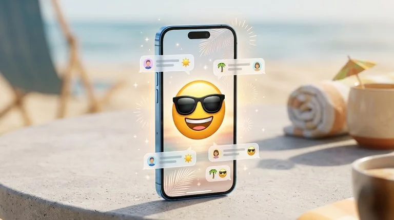 cool face emoji
