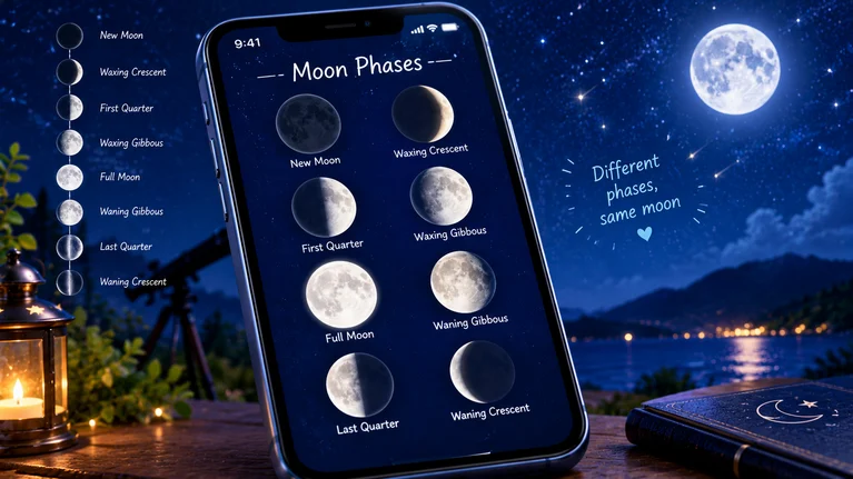 current phase of the moon emoji