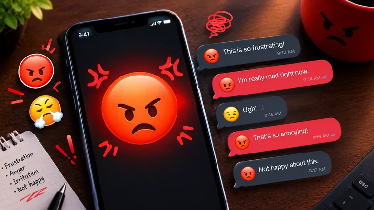 mad emoji