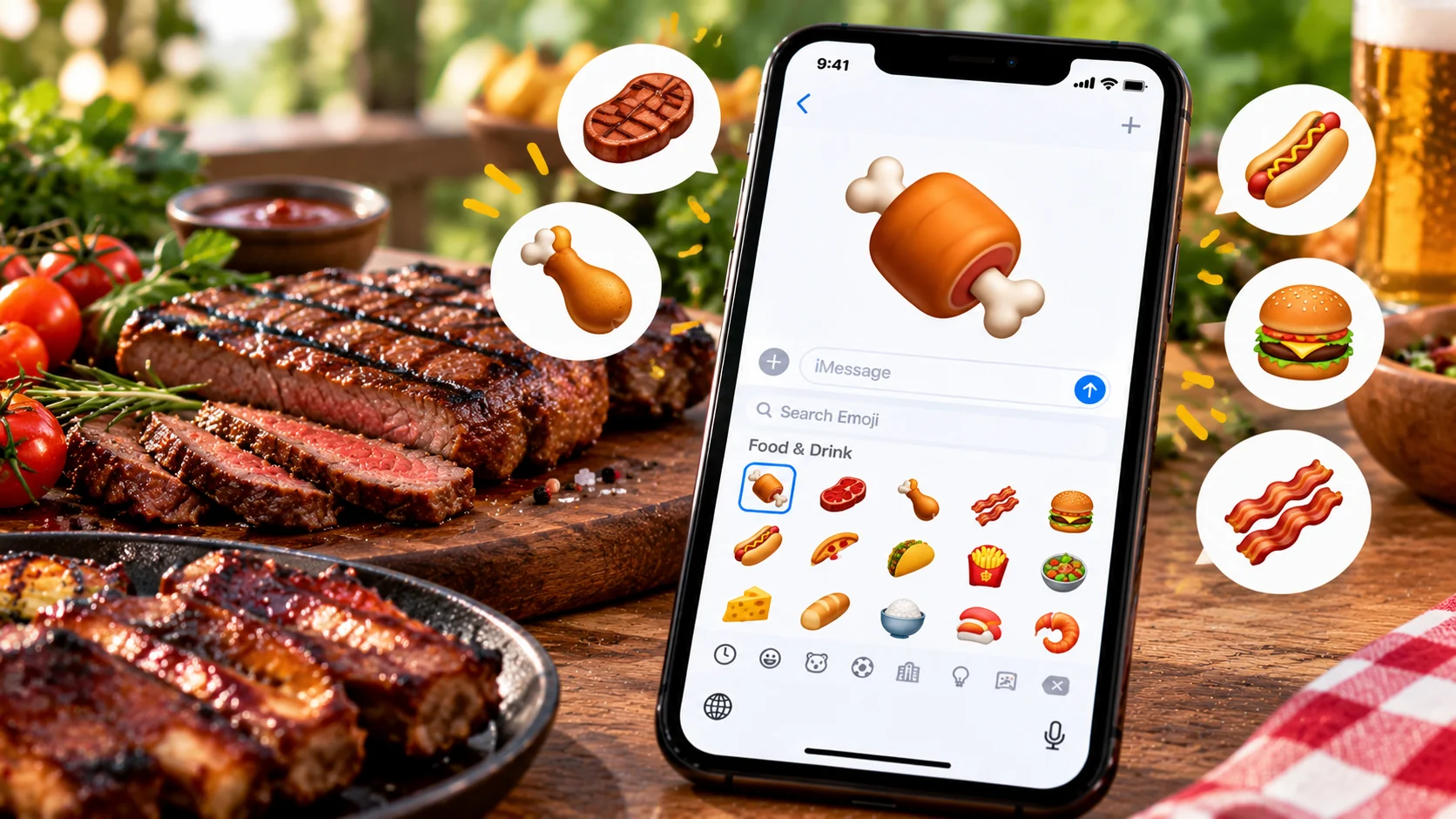 meat emoji