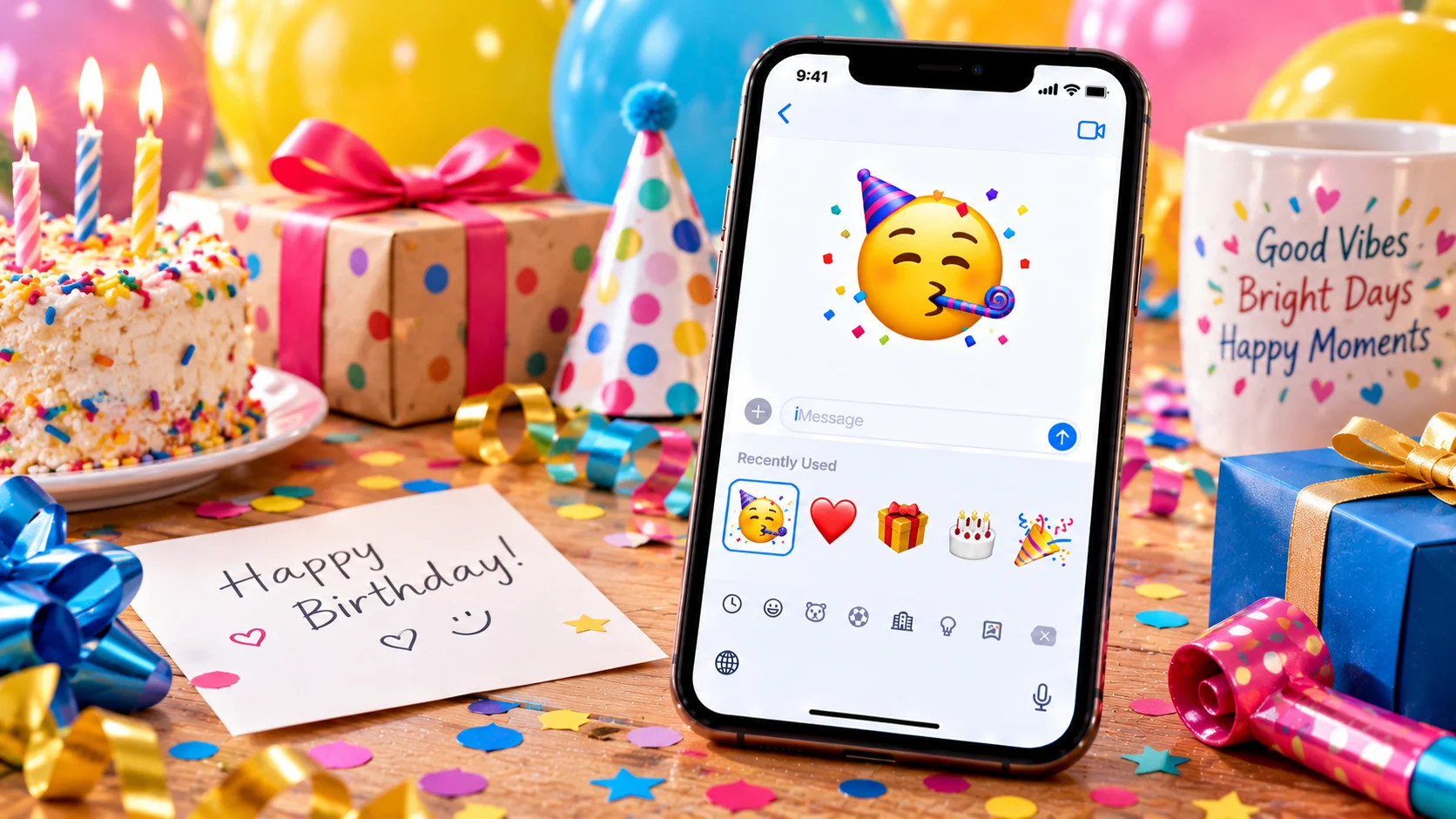 party hat emoji
