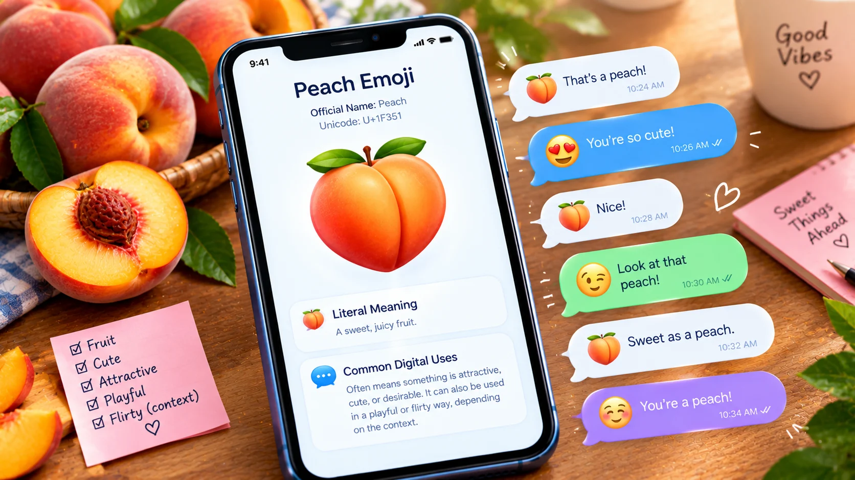 peach emoji