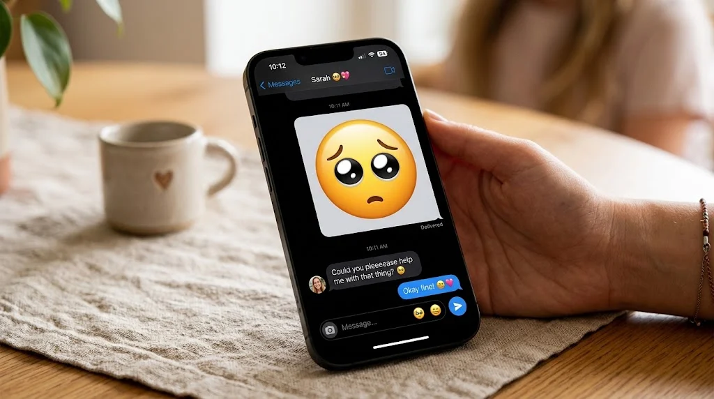 plead emoji