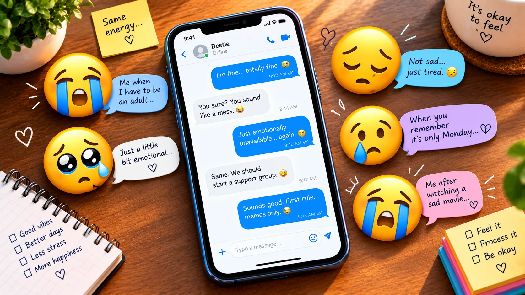 sad emoji memes