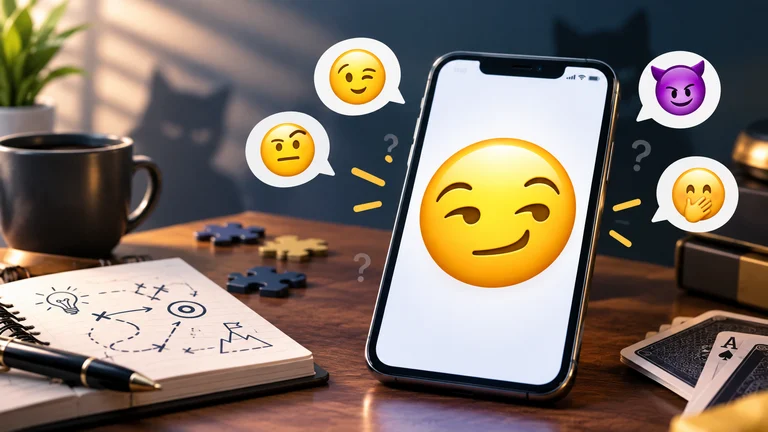 scheming emoji