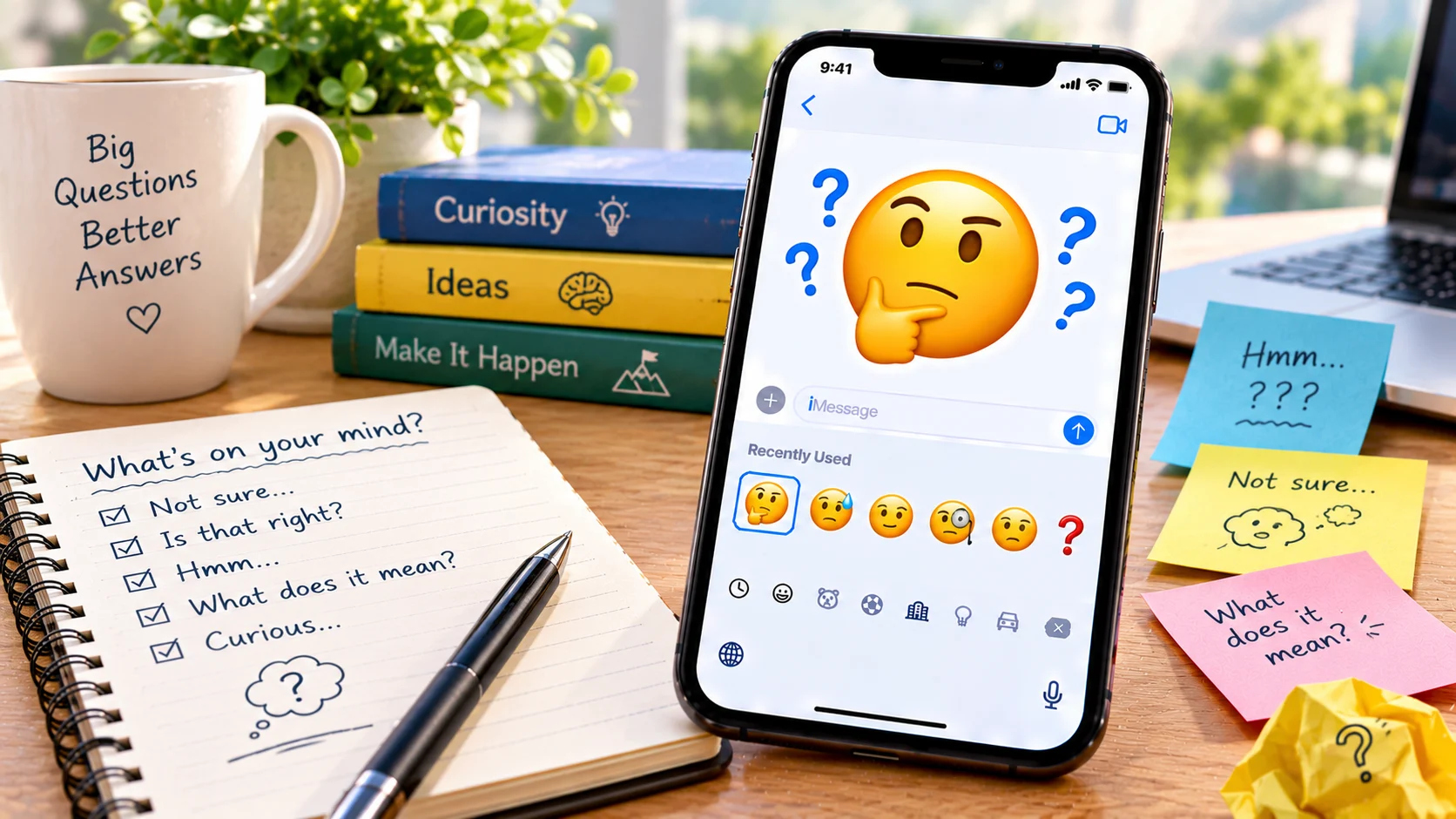 scratching head emoji