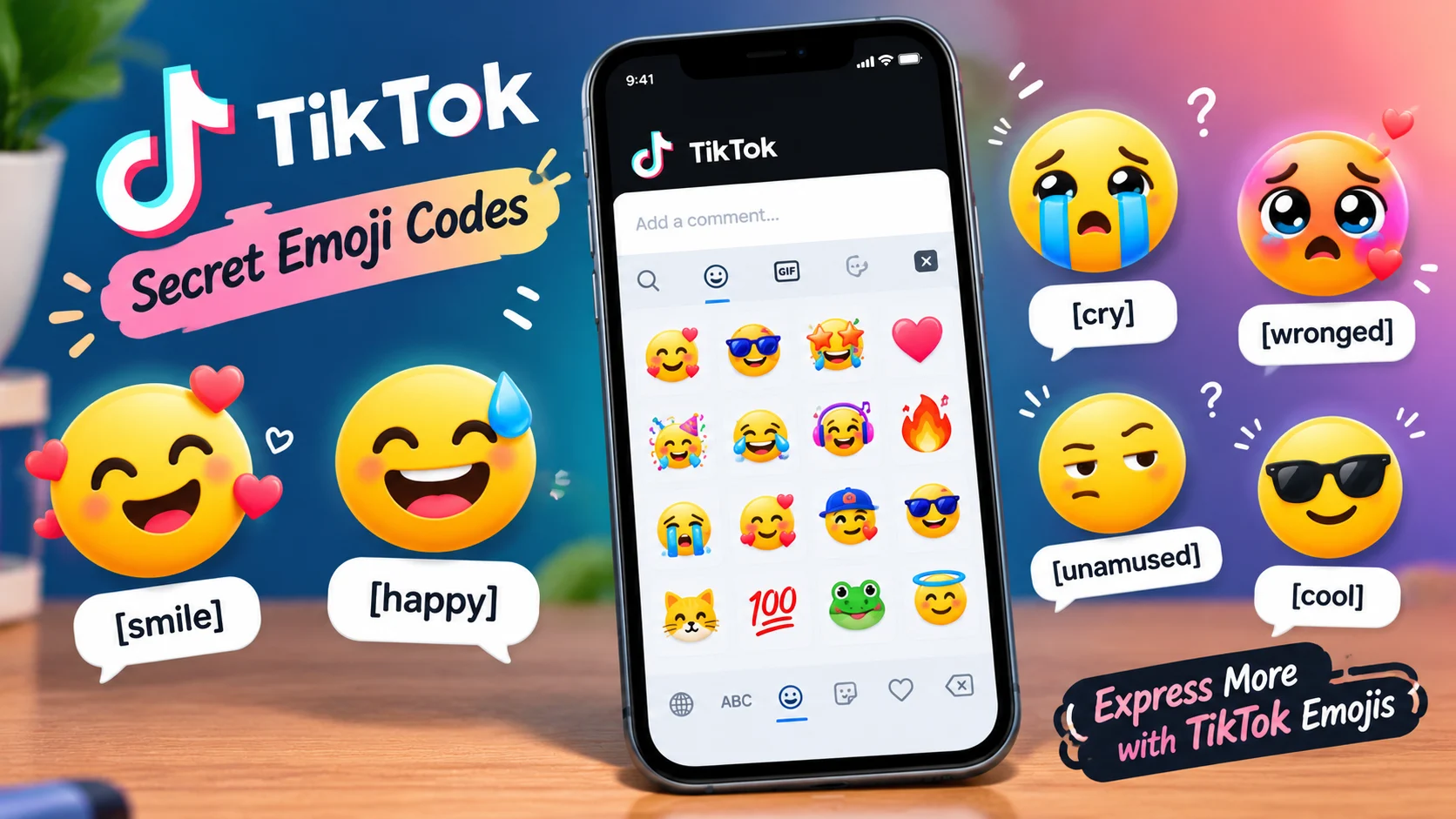 tiktok emoji codes