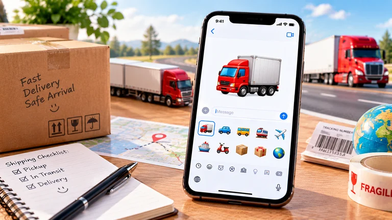 truck emoji
