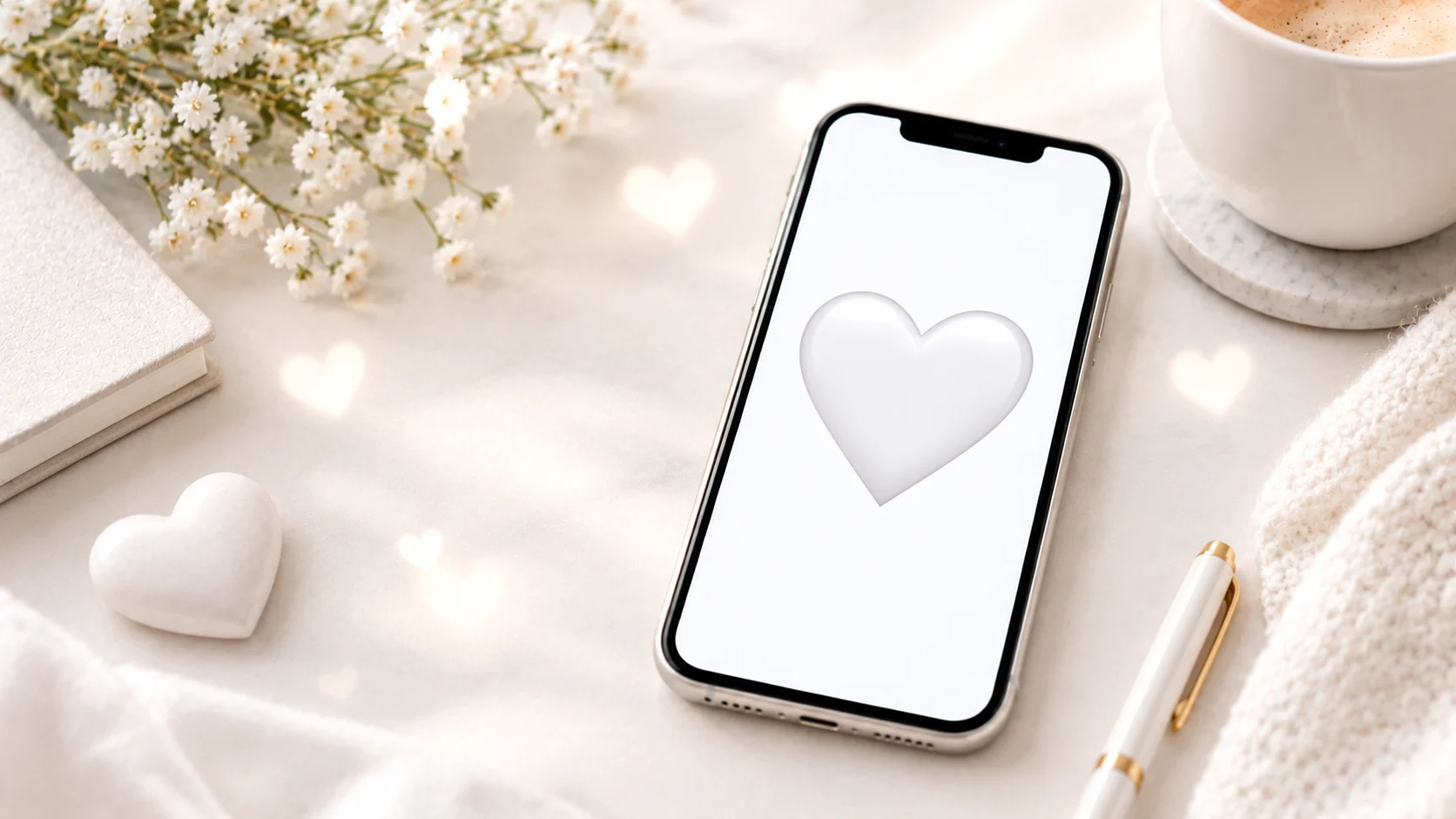white heart emoji